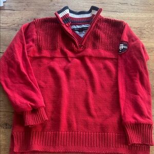 Tommy Hilfiger quarter zip sweater 12/14 Medium
